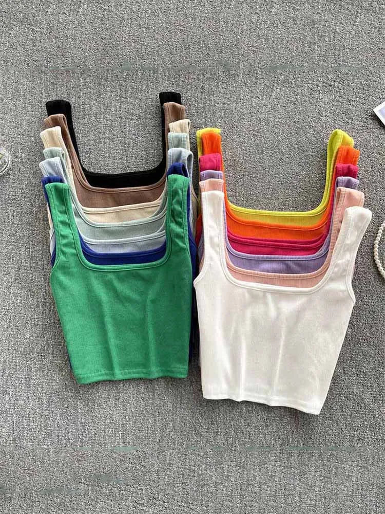 camisilla corta para mujeres