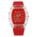 reloj para mujer correa de cilicona