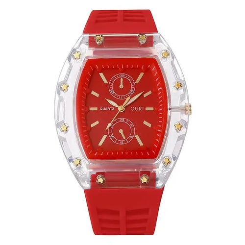 reloj para mujer correa de cilicona