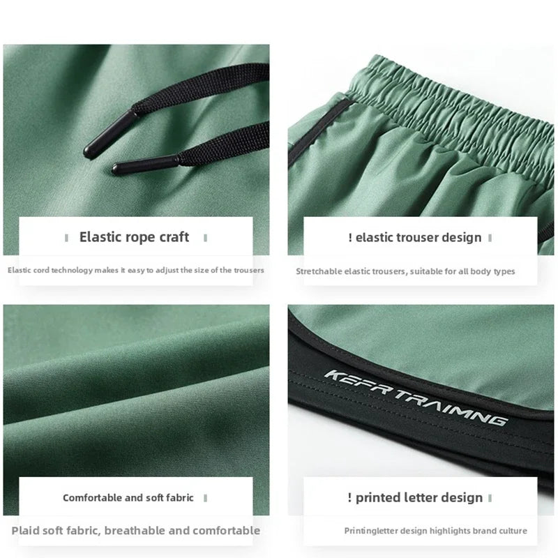 pantalon hombre  Fitness Gym Training 2 in 1