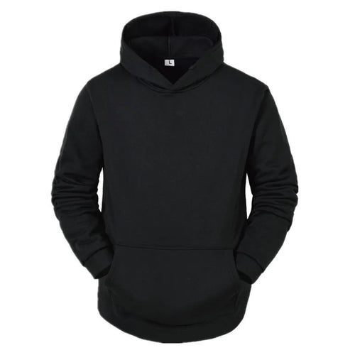 Sudadera con capucha de Color sólido para hombre conjunto de dos