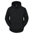 Sudadera con capucha de Color sólido para hombre conjunto de dos