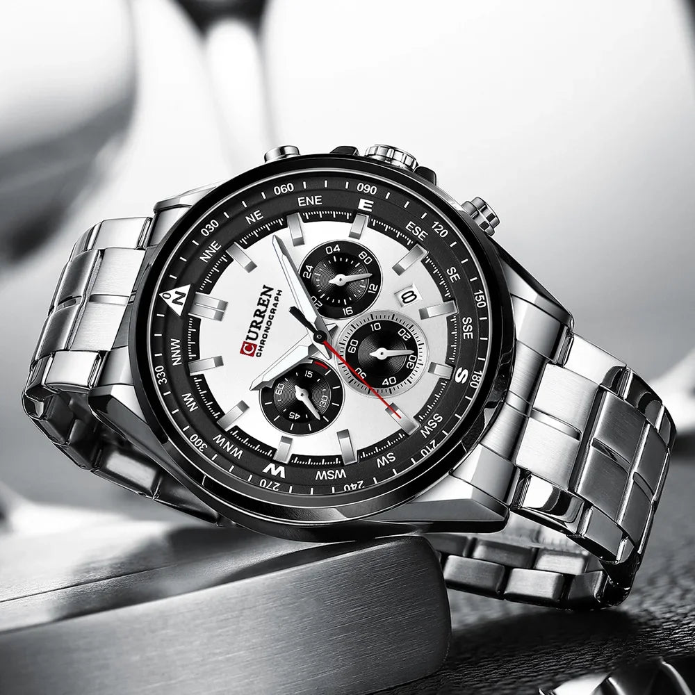 reloj acero inoxidable para hombre
