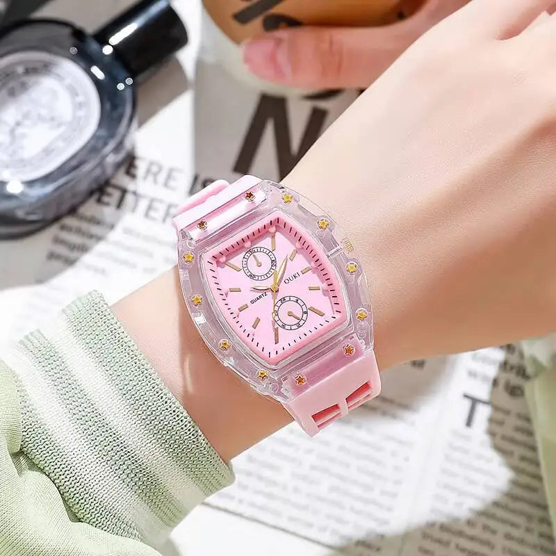 reloj para mujer correa de cilicona