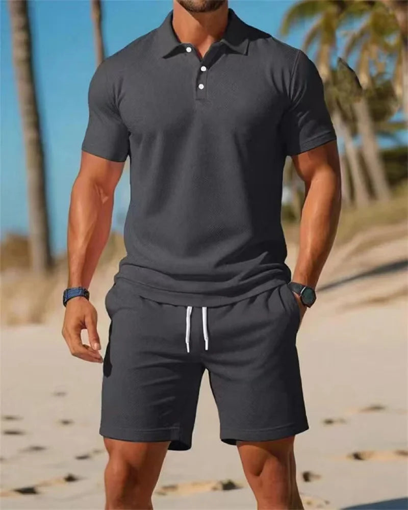 conjunto corto de verano para hombres