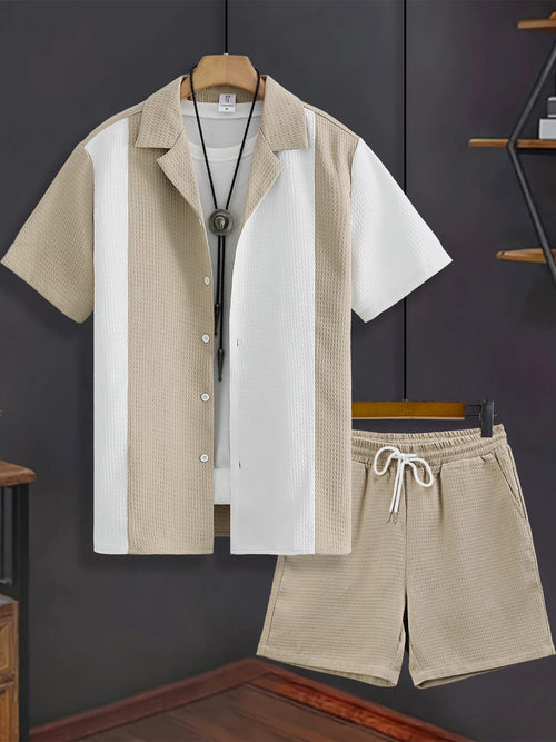 conjunto corto para hombres de calidad
