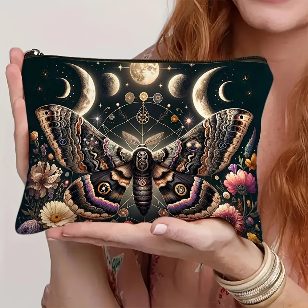 Gothic Moth Witchy Vibes Celestial ,para el maquillaje