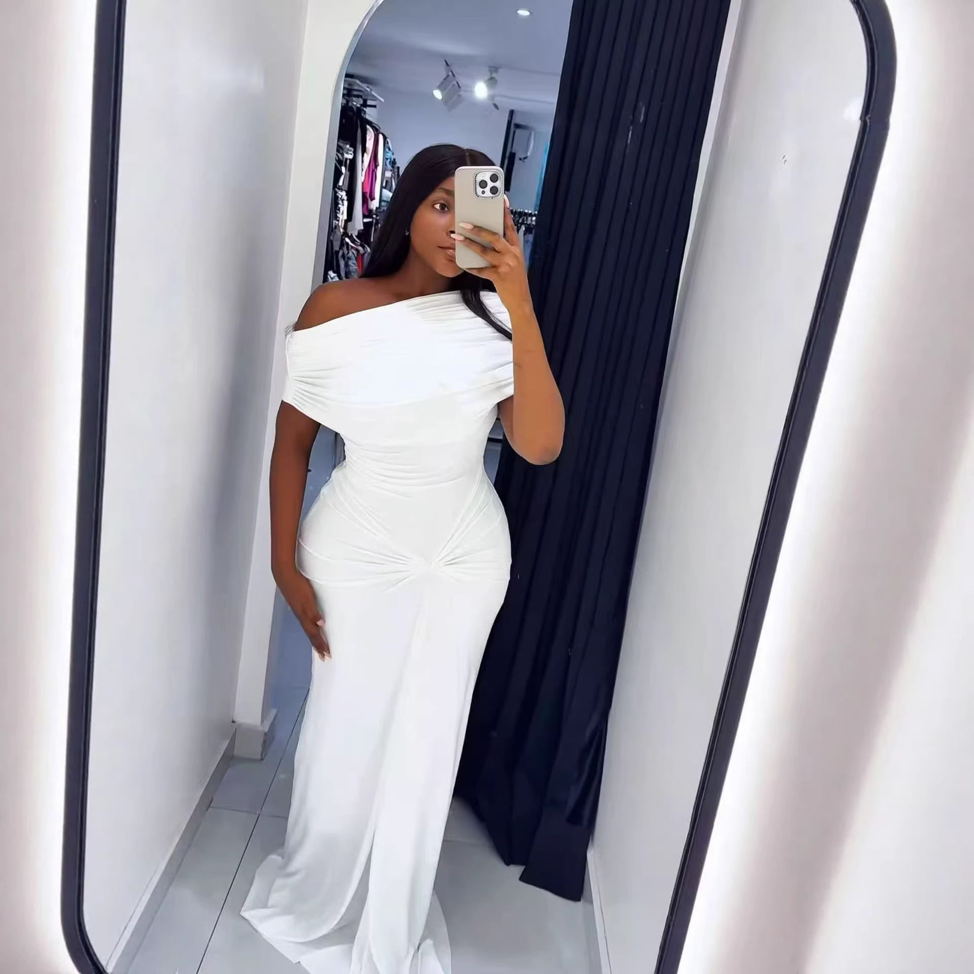 vestido elegante de noche para mujer